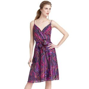 Trina Turk Silk Paisley Print Devendra Dress